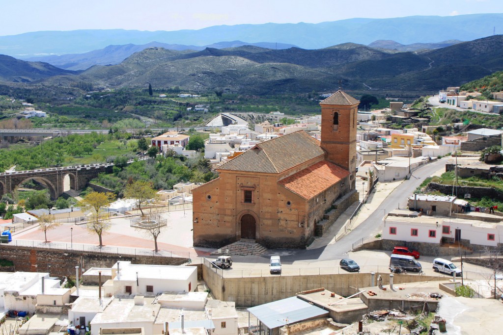 Foto: Vistas desde el castillo - Gergal (Almería), España