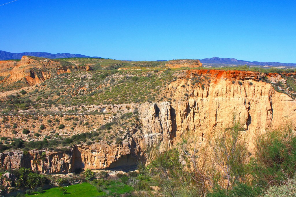 Foto: Vistas desde el pueblo - Sorbas (Almería), España