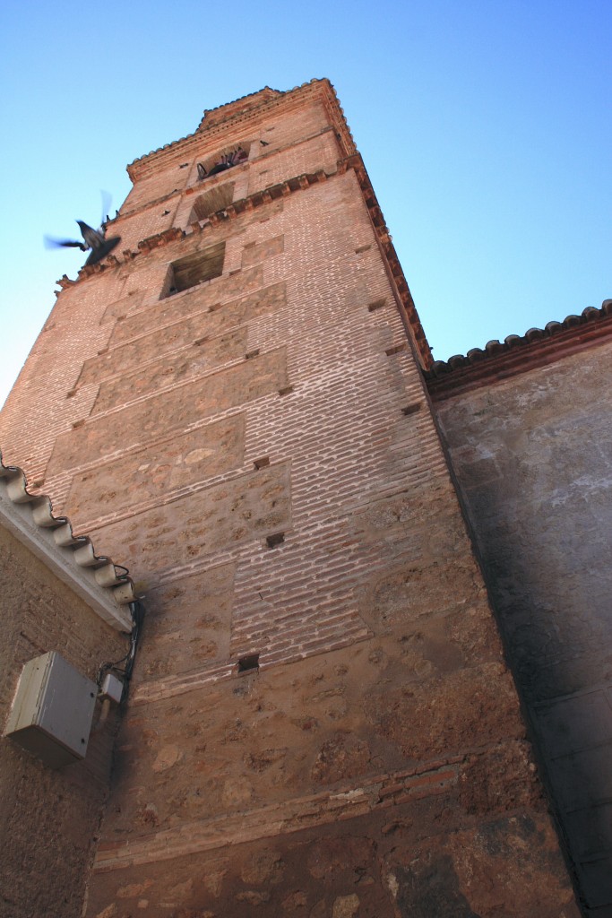 Foto: Campanario de la iglesia - Fondón (Almería), España