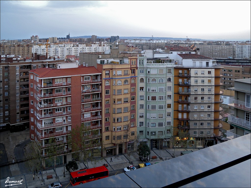 Foto: 110402-22 DESDE MUSEO PABLO SERRANO - Zaragoza (Aragón), España