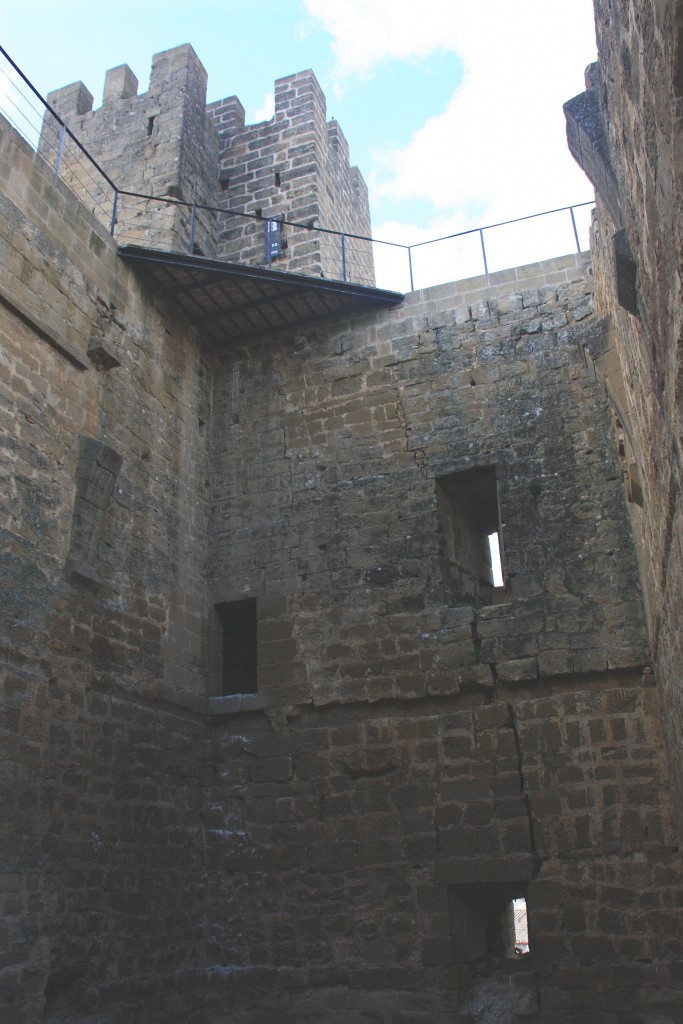 Foto: Interior del castillo - Sádaba (Huesca), España