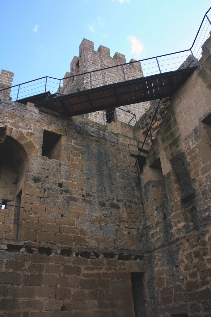 Foto: Interior del castillo - Sádaba (Huesca), España