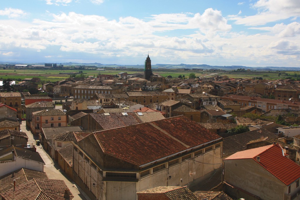 Foto: Vistas desde el castillo - Sádaba (Huesca), España