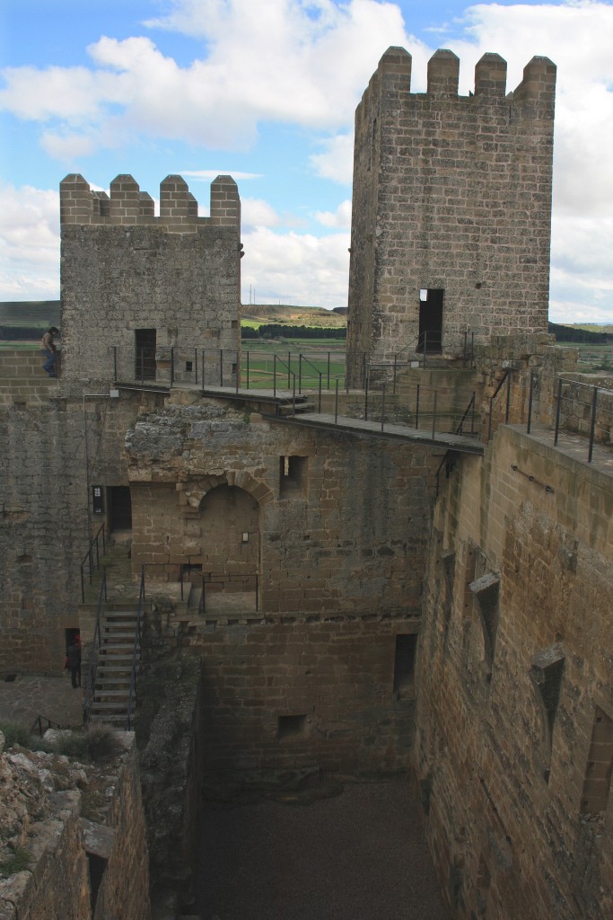 Foto: Interior del castillo - Sádaba (Huesca), España