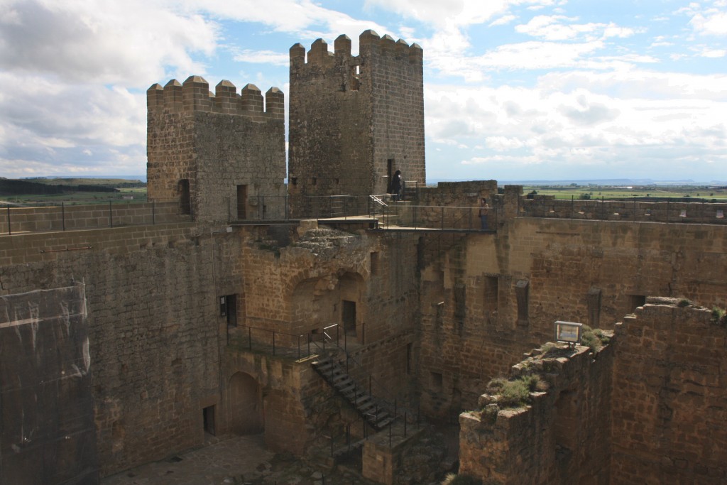 Foto: Interior del castillo - Sádaba (Huesca), España