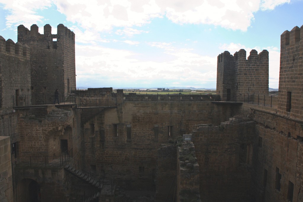 Foto: Interior del castillo - Sádaba (Huesca), España