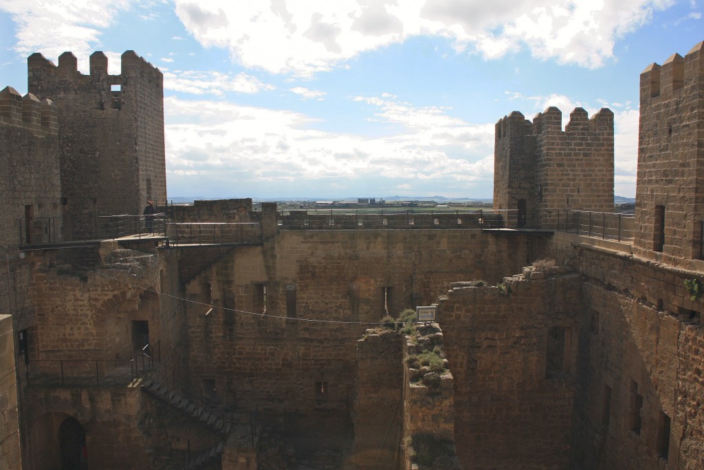 Foto: Interior del castillo - Sádaba (Huesca), España