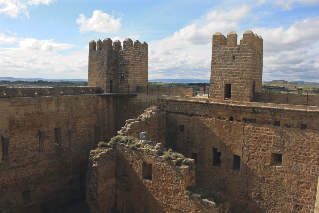 Foto: Interior del castillo - Sádaba (Huesca), España