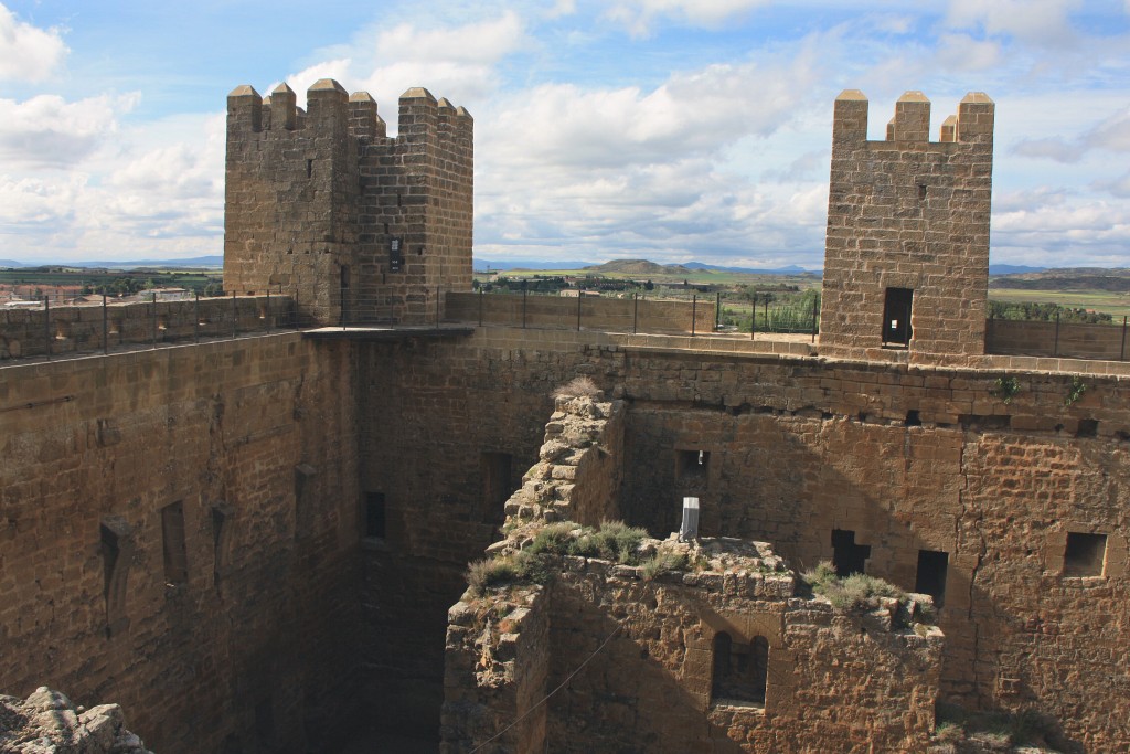 Foto: Interior del castillo - Sádaba (Huesca), España