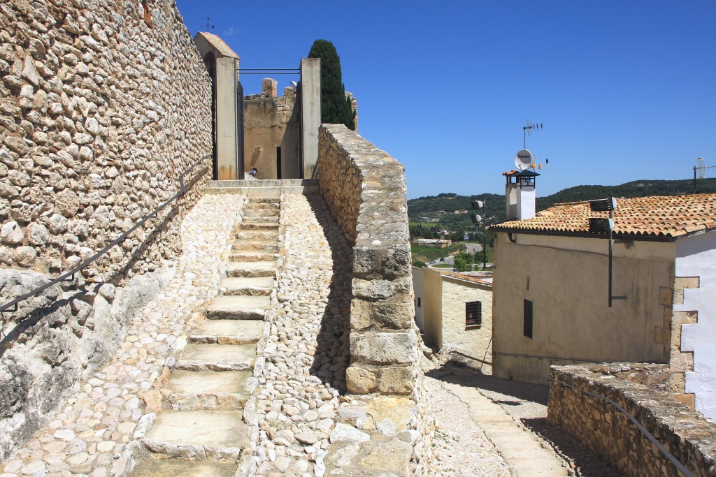 Foto: Subida al castillo - Calafell (Tarragona), España