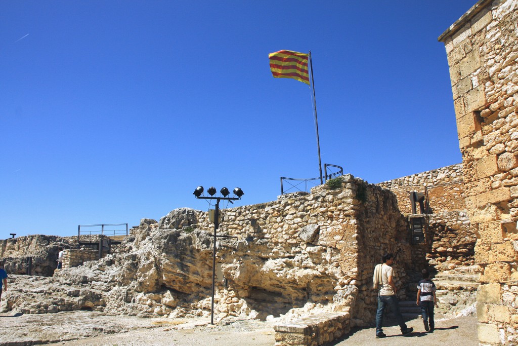 Foto: Interior del castillo - Calafell (Tarragona), España