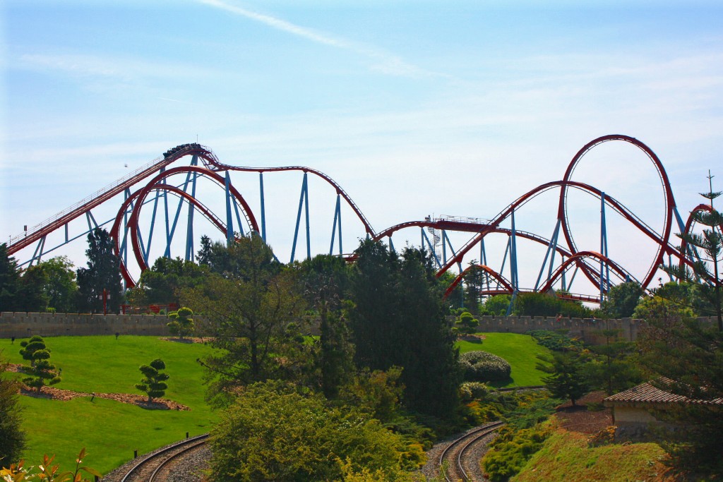 Foto: PortAventura ( Dragon Khan ) - Salou (Tarragona), España