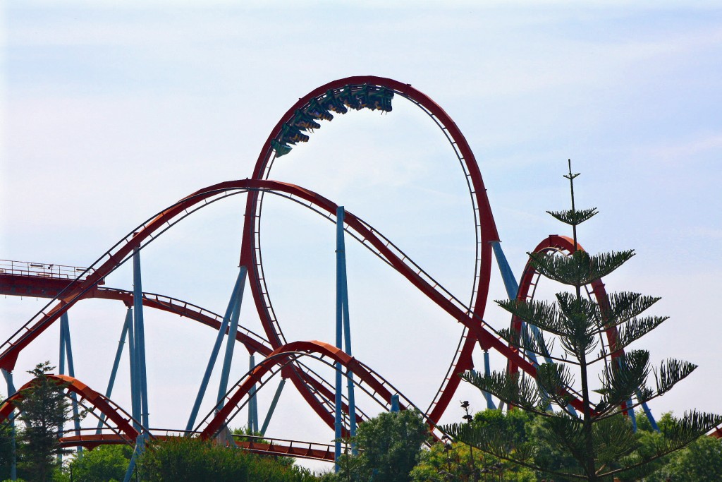 Foto: PortAventura ( Dragon Khan ) - Salou (Tarragona), España