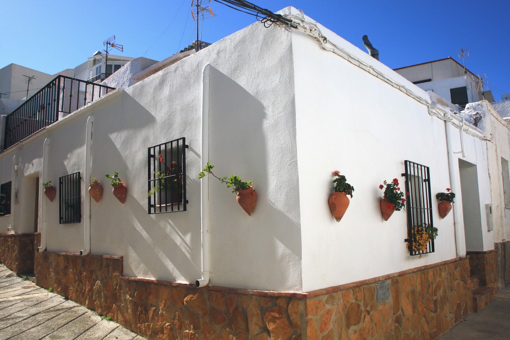 Foto: Vista del pueblo - Enix (Almería), España