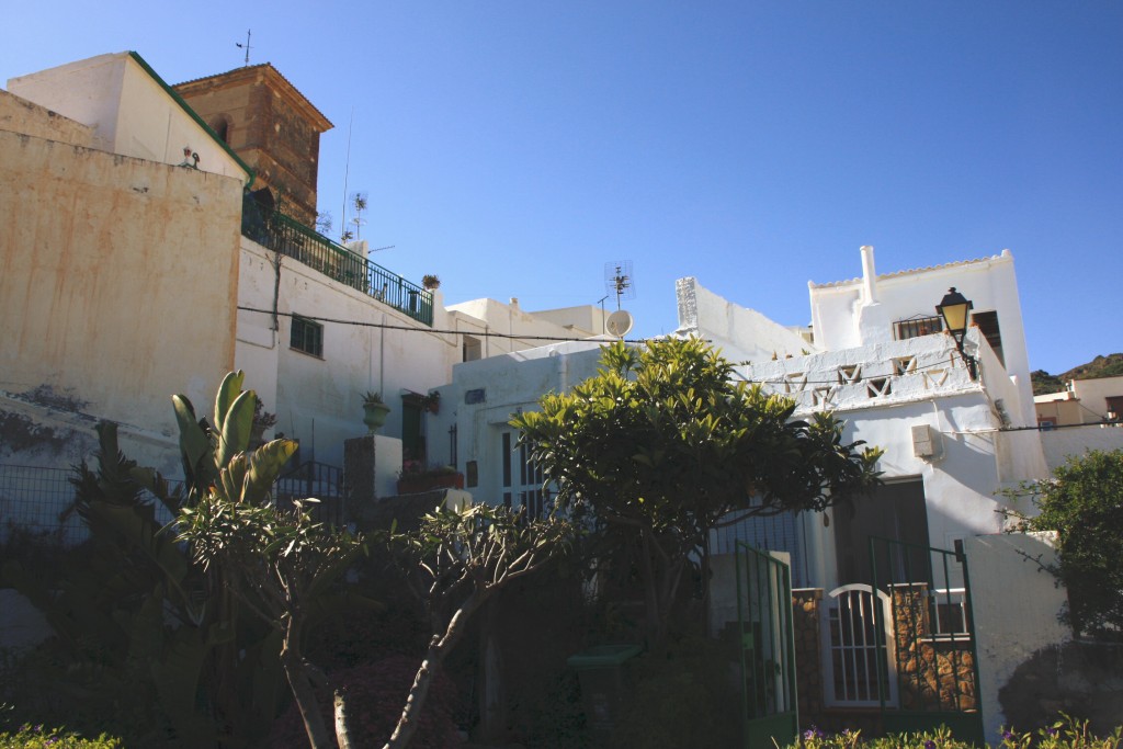 Foto: Vista del pueblo - Enix (Almería), España