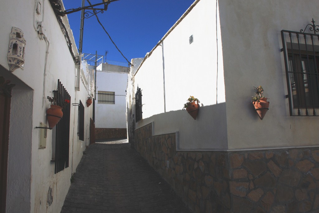 Foto: Vista del pueblo - Enix (Almería), España