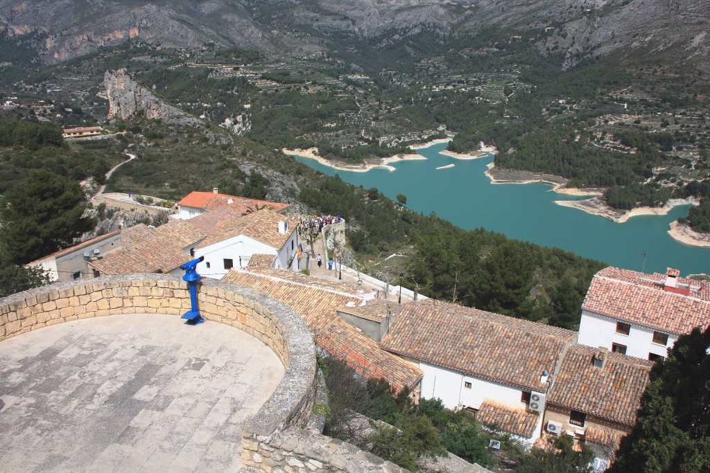 Foto: Vistas desde el castillo - El castell de Guadalest (Alicante), España