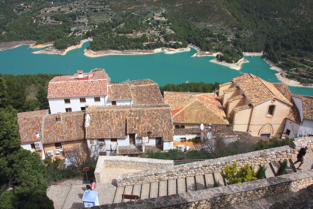 Foto: Vistas desde el castillo - El castell de Guadalest (Alicante), España