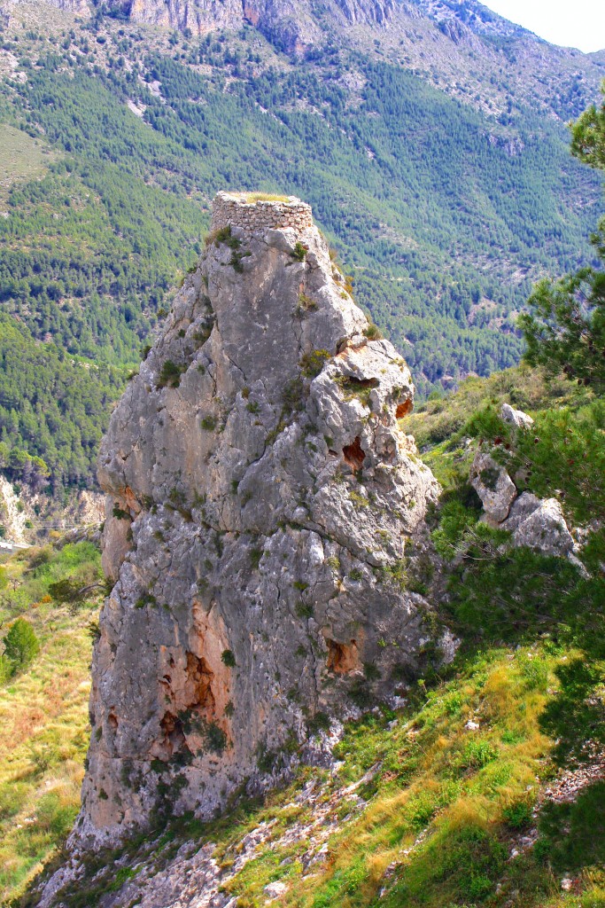 Foto: Vistas desde el castillo - El castell de Guadalest (Alicante), España