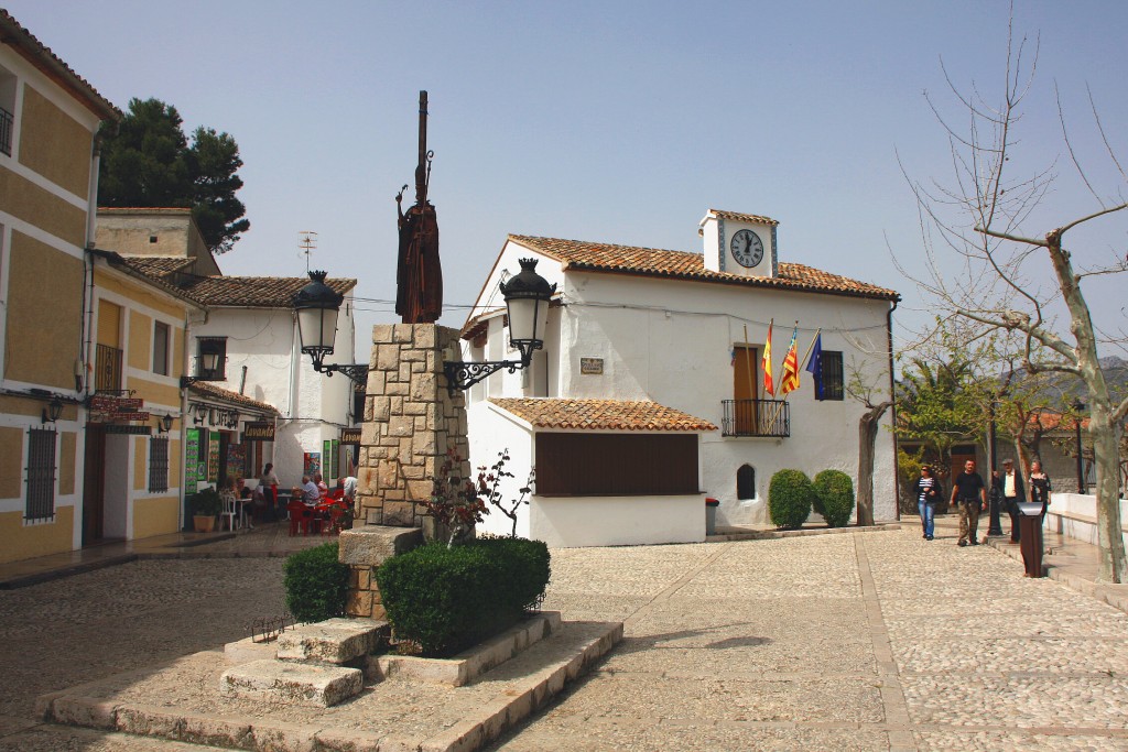 Foto: Centro histórico - El castell de Guadalest (Alicante), España