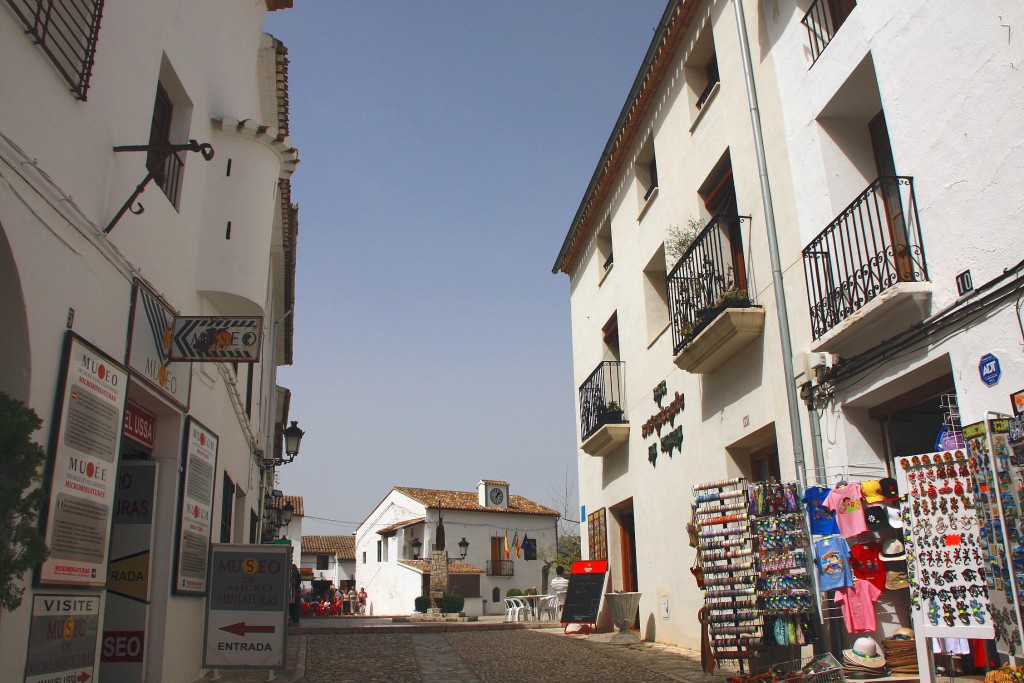 Foto: Centro histórico - El castell de Guadalest (Alicante), España