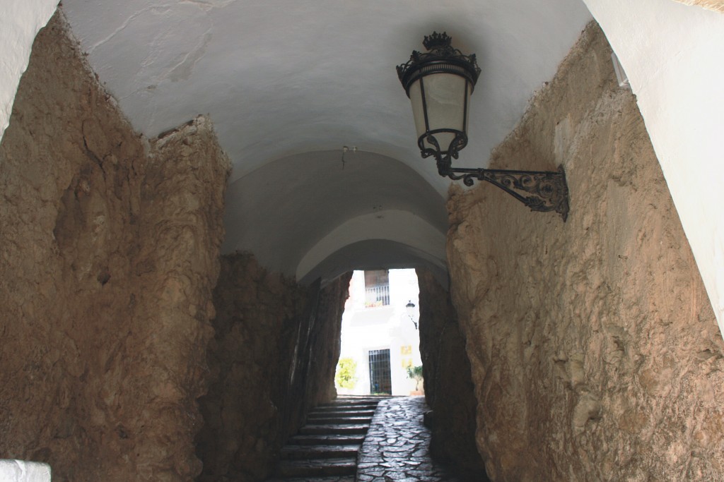 Foto: Entrada al centro histórico - El castell de Guadalest (Alicante), España