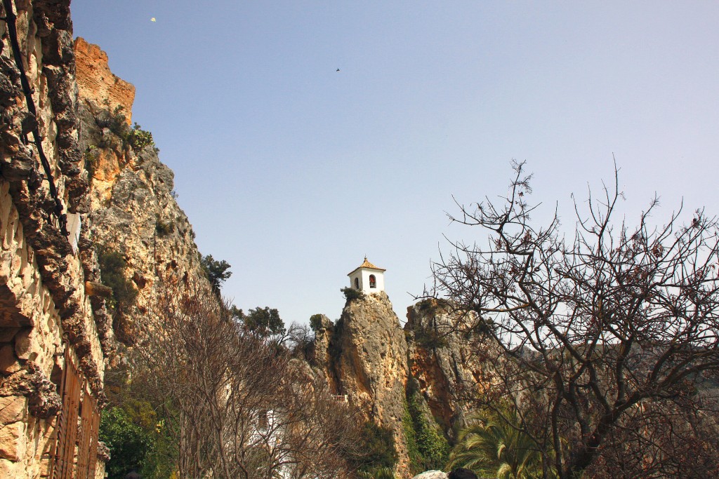 Foto: Vista de la fortaleza - El castell de Guadalest (Alicante), España