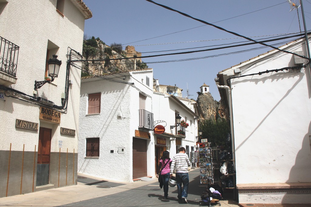 Foto: Centro histórico - El castell de Guadalest (Alicante), España