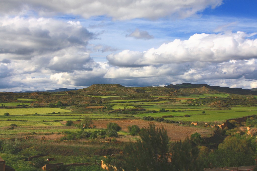 Foto: Vistas desde el pueblo - Castiliscar (Zaragoza), España