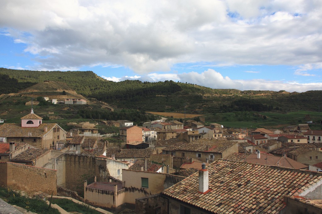 Foto: Vista del pueblo - Castiliscar (Zaragoza), España