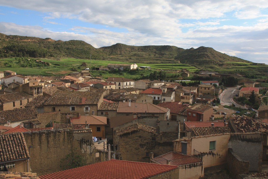 Foto: Vista del pueblo - Castiliscar (Zaragoza), España