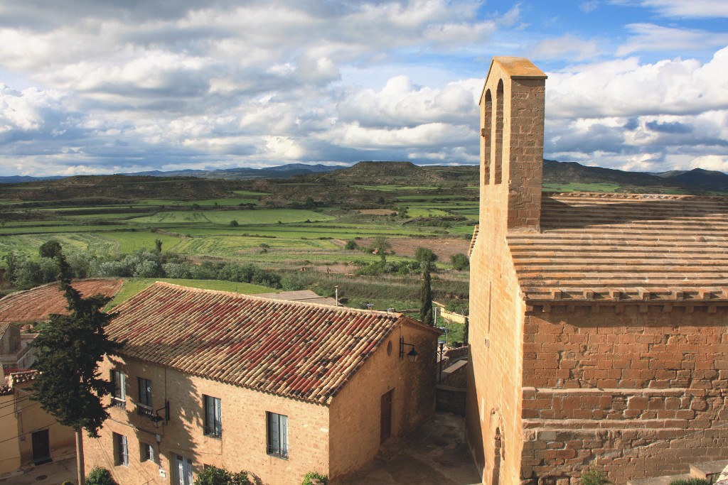 Foto: Vistas desde el castillo - Castiliscar (Zaragoza), España