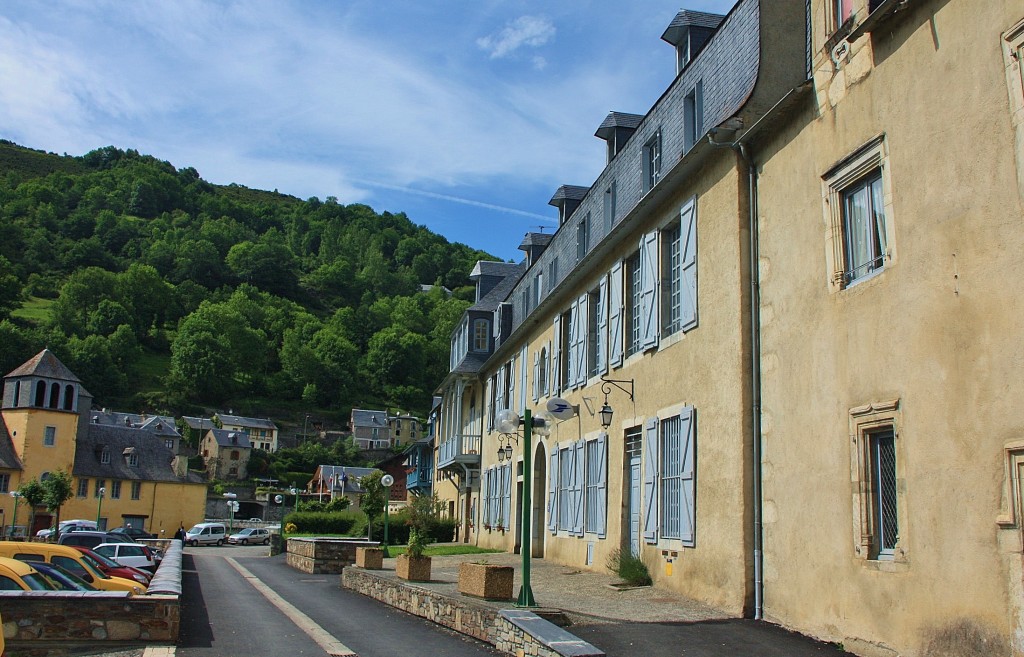 Foto: Vista del pueblo - Arreau (Midi-Pyrénées), Francia