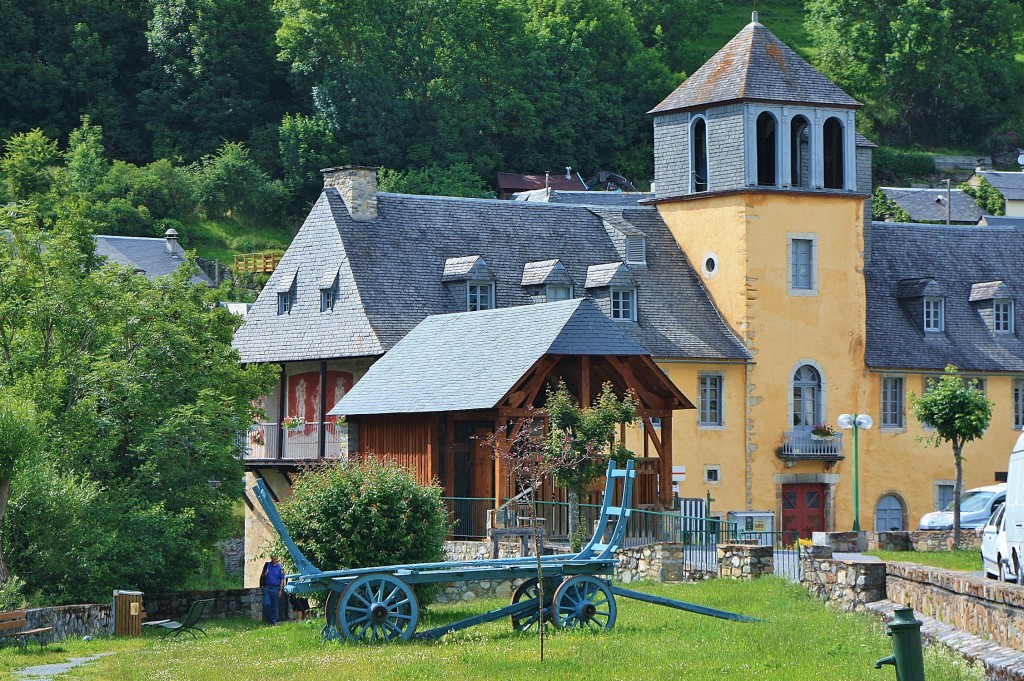 Foto: Vista del pueblo - Arreau (Midi-Pyrénées), Francia