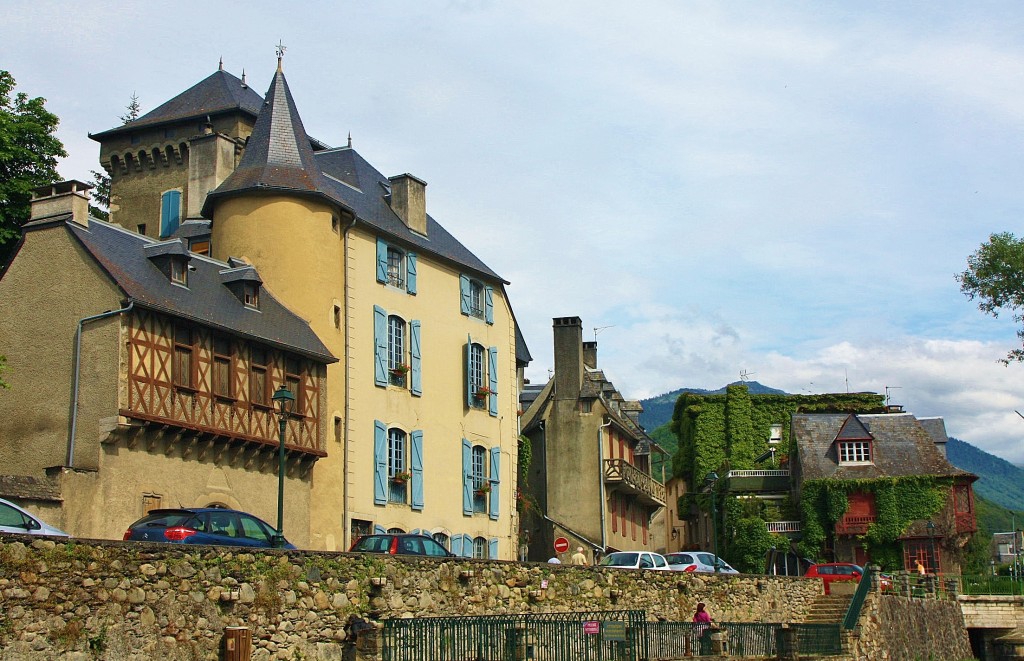 Foto: Vista del pueblo - Arreau (Midi-Pyrénées), Francia