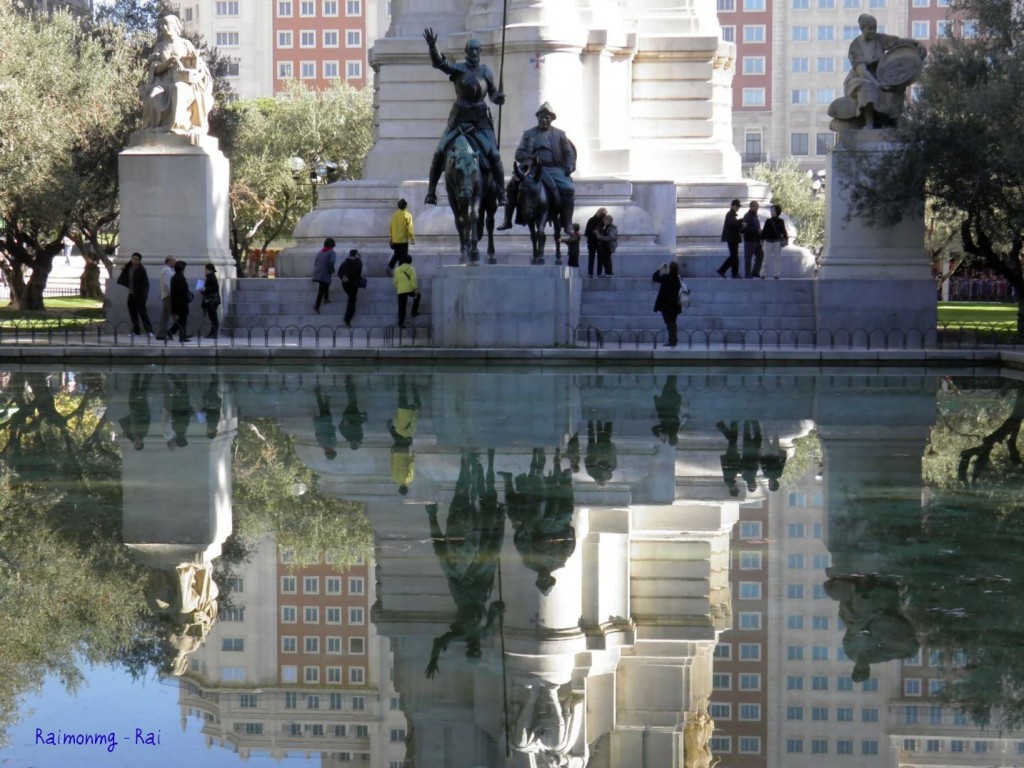 Foto: Don Quijote y Sancho - Madrid (Comunidad de Madrid), España