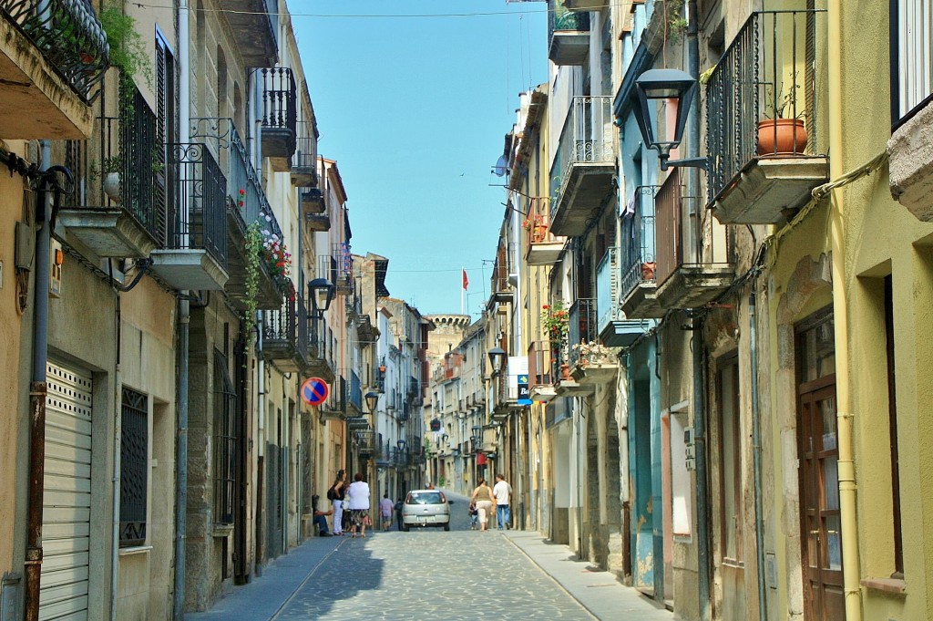 Foto: Calle Mayor - Hostalric (Girona), España