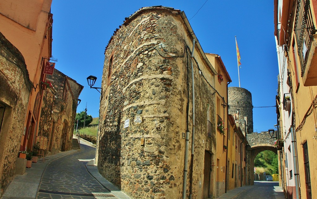 Foto: Centro histórico - Hostalric (Girona), España