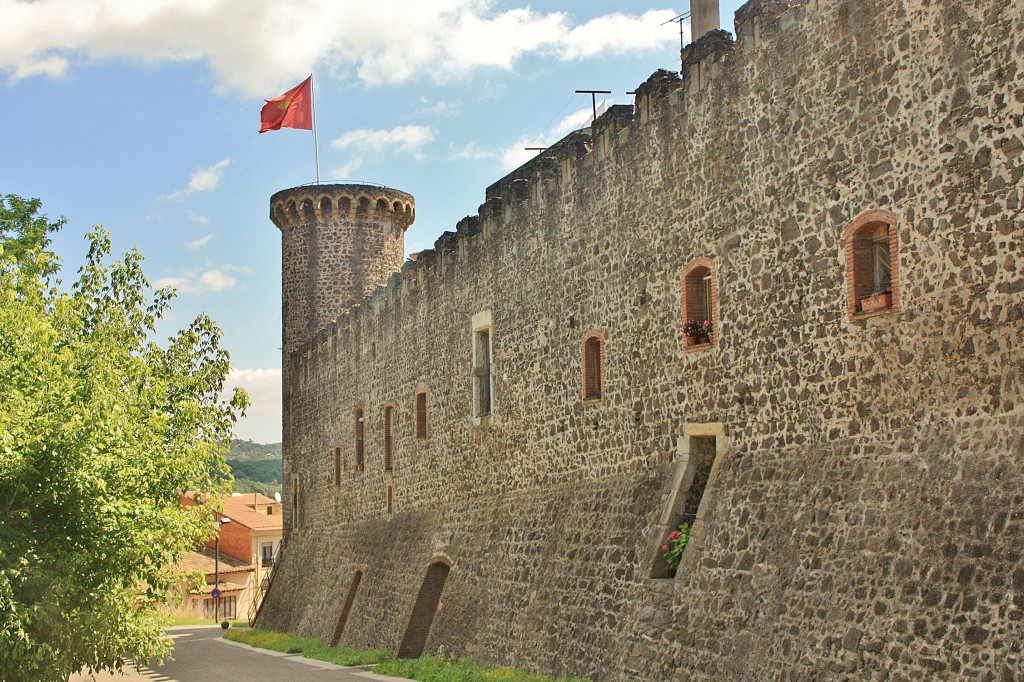 Foto: Muralla - Hostalric (Girona), España