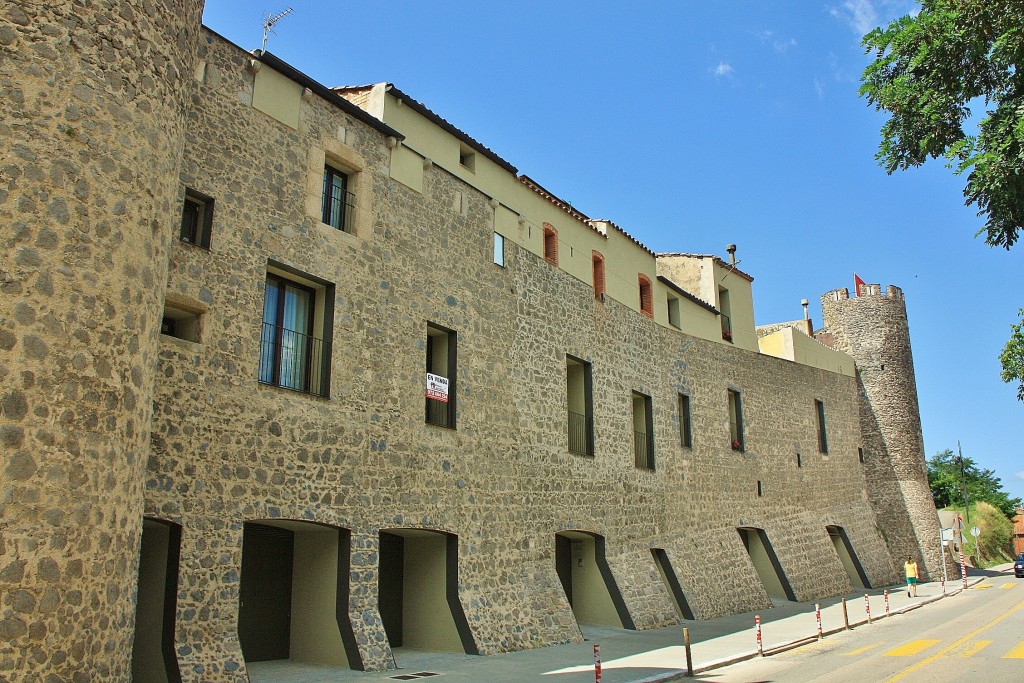 Foto: Muralla - Hostalric (Girona), España