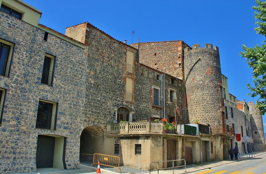 Foto: Muralla - Hostalric (Girona), España