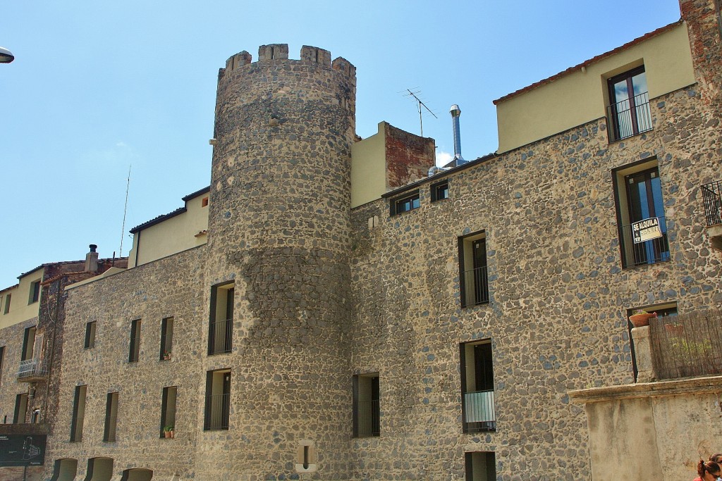 Foto: Muralla - Hostalric (Girona), España