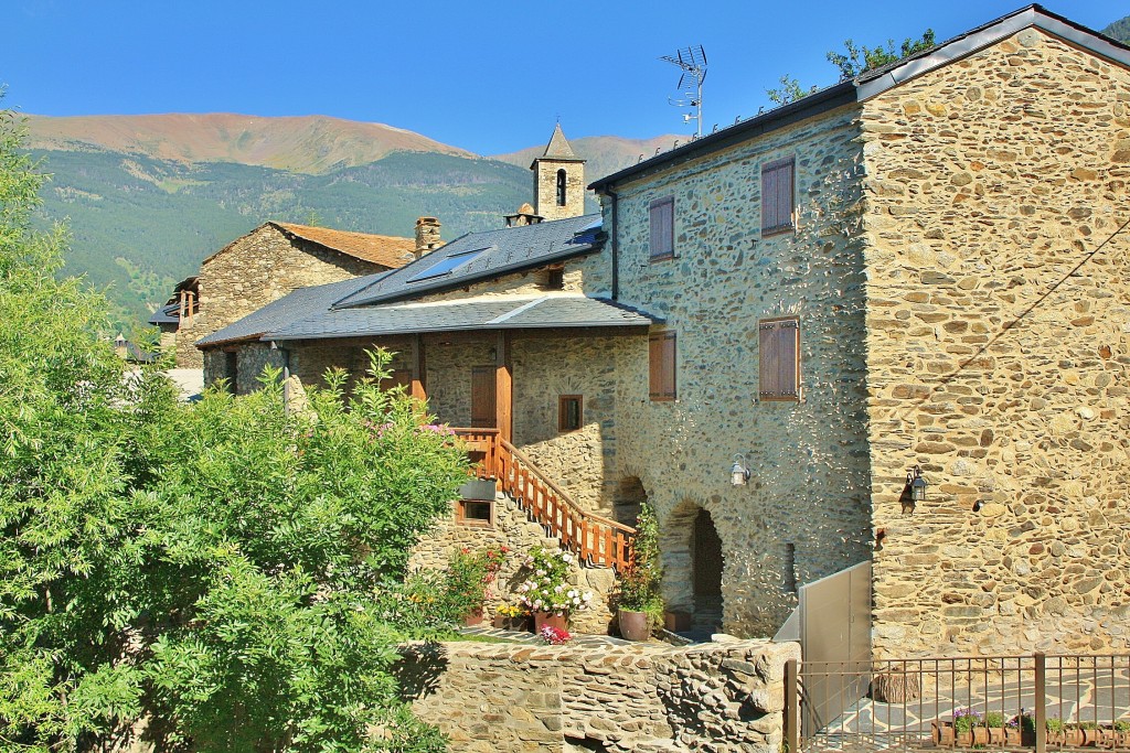 Foto: Centro histórico - Meranges (Girona), España