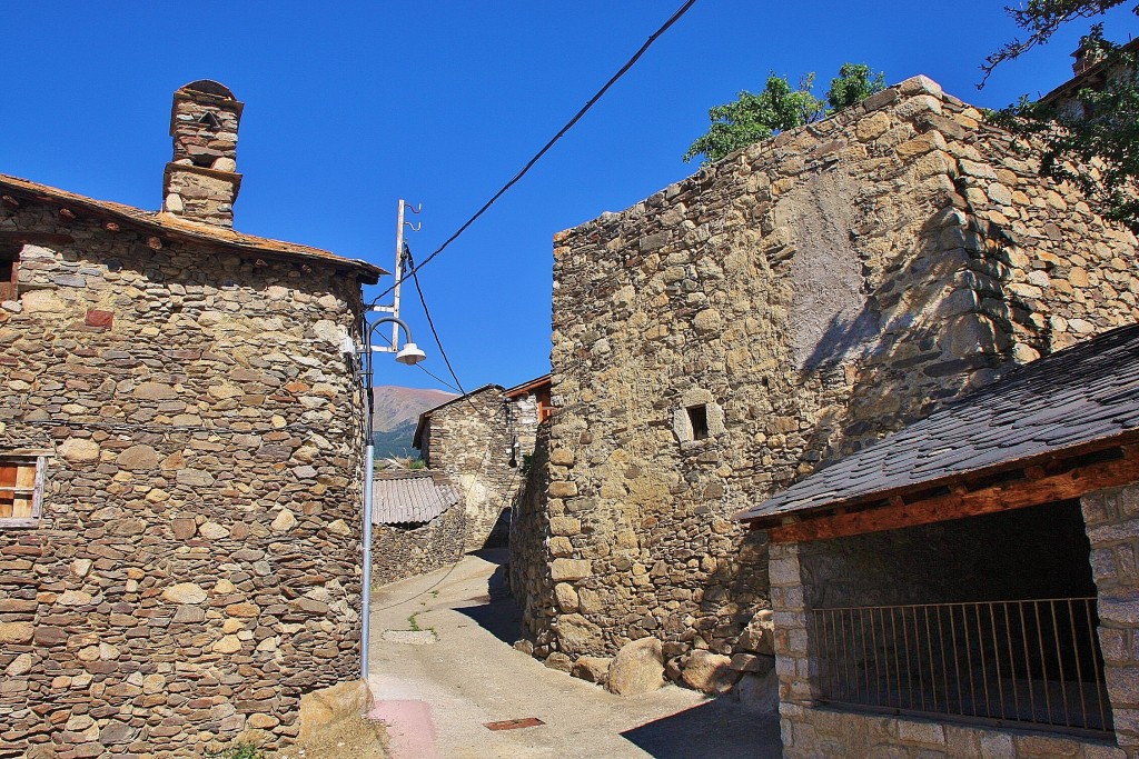 Foto: Centro histórico - Meranges (Girona), España