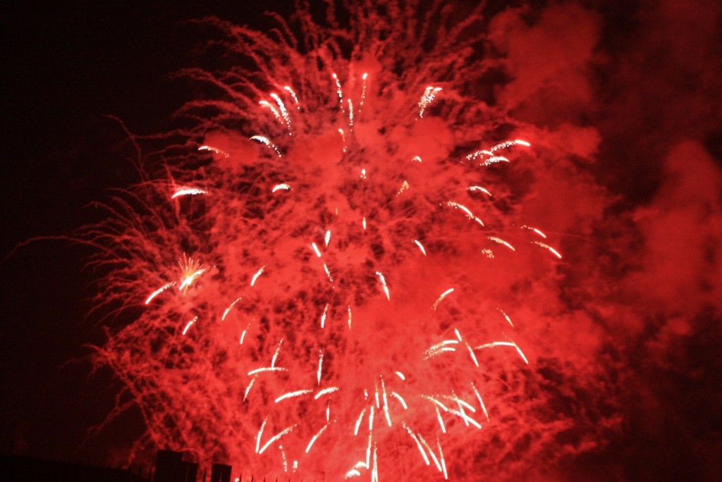 Foto: Concurso fuegos artificiales - Tarragona (Cataluña), España