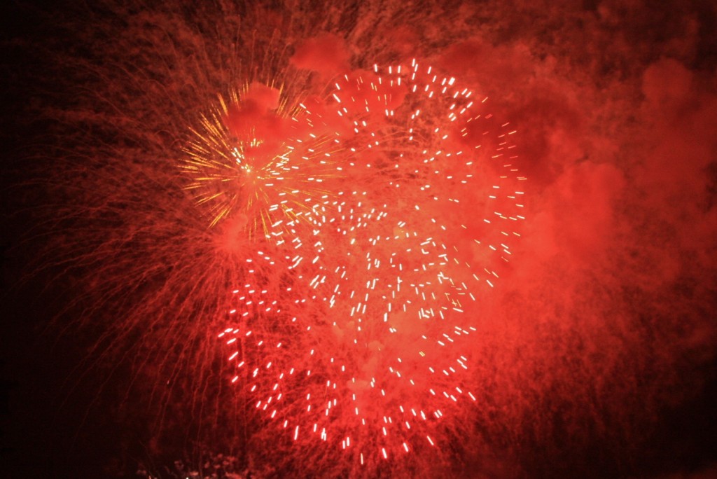 Foto: Concurso fuegos artificiales - Tarragona (Cataluña), España