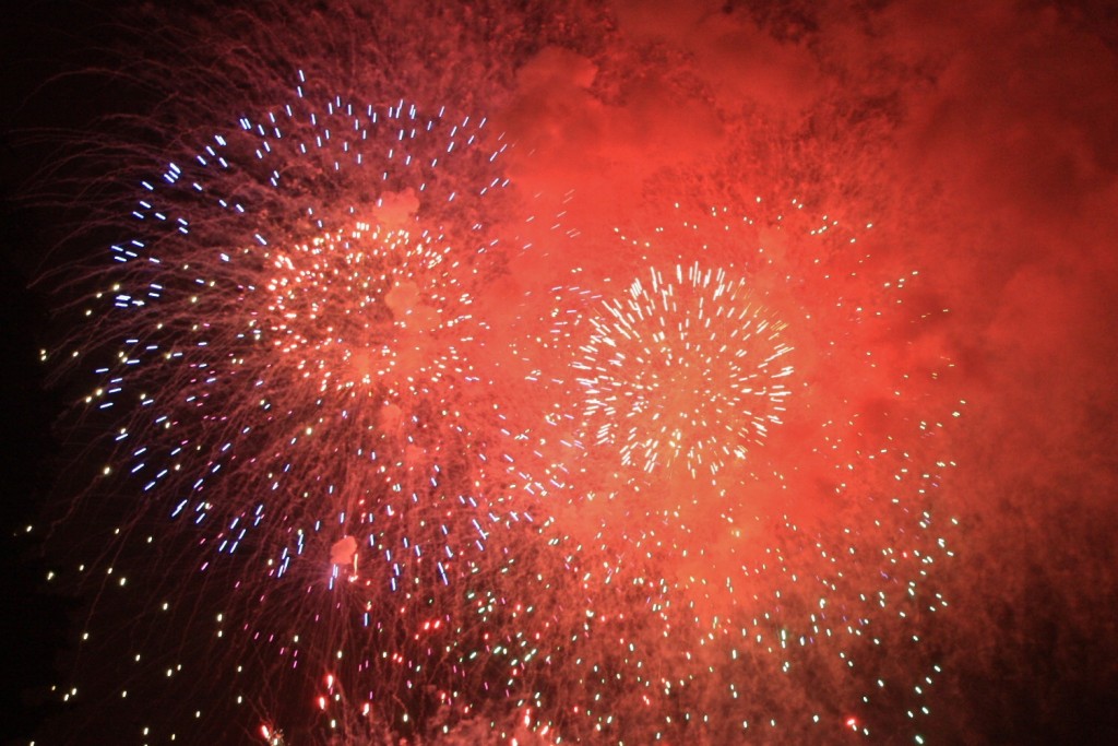 Foto: Concurso fuegos artificiales - Tarragona (Cataluña), España