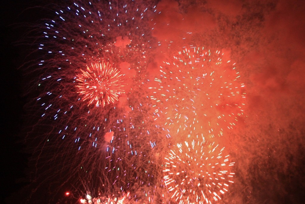 Foto: Concurso fuegos artificiales - Tarragona (Cataluña), España