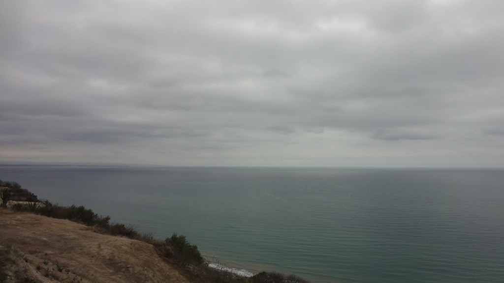 Foto: Vista al mar desde la loma - Crucita (Manabí), Ecuador