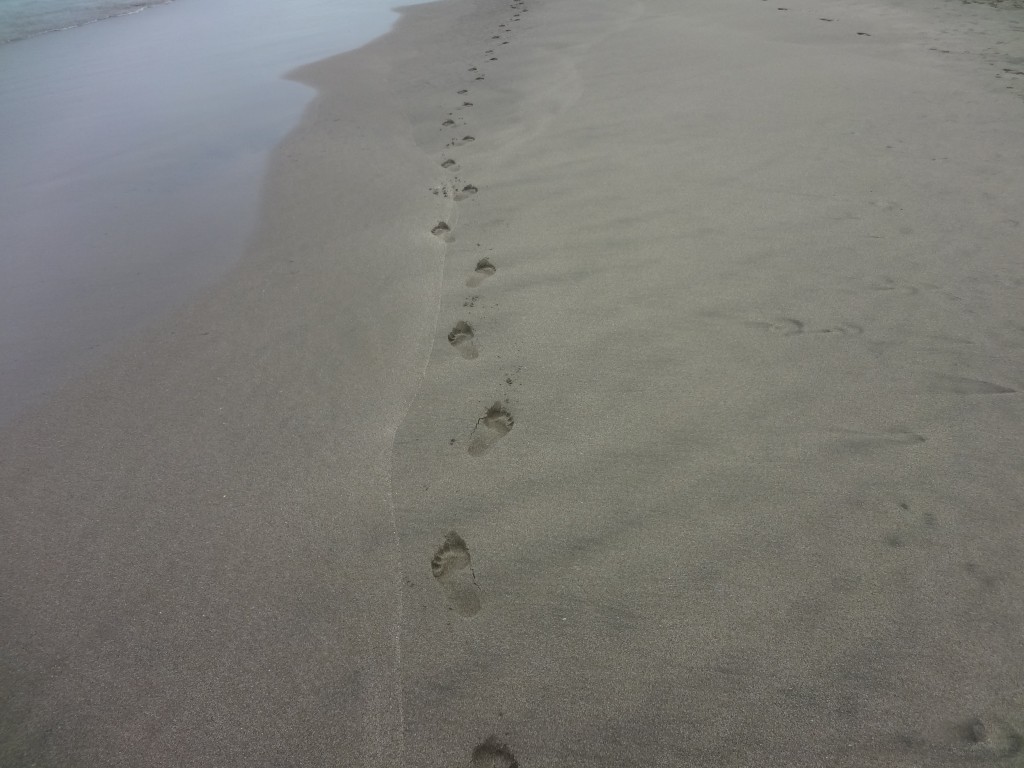 Foto: Huellas - Crucita (Manabí), Ecuador